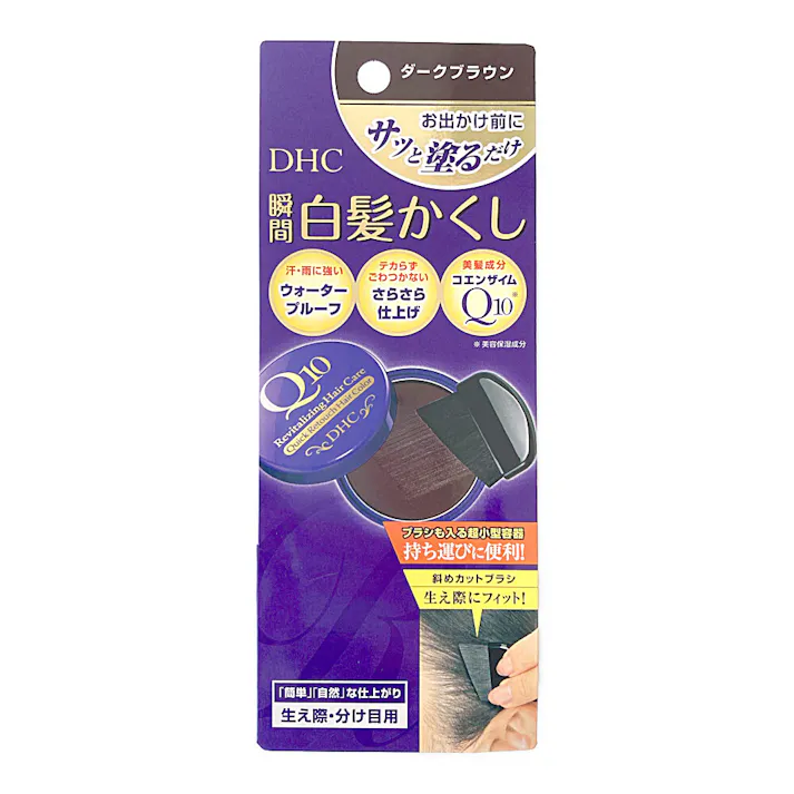 DHC Q10 クイック白髪かくし SS ダークブラウン