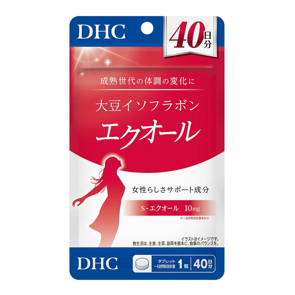 DHC 大豆イソフラボン エクオール 40日分