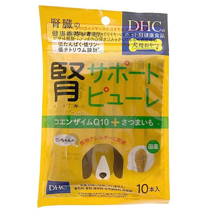 DHC ペット用健康食品 犬用 腎サポートピューレ 10本入