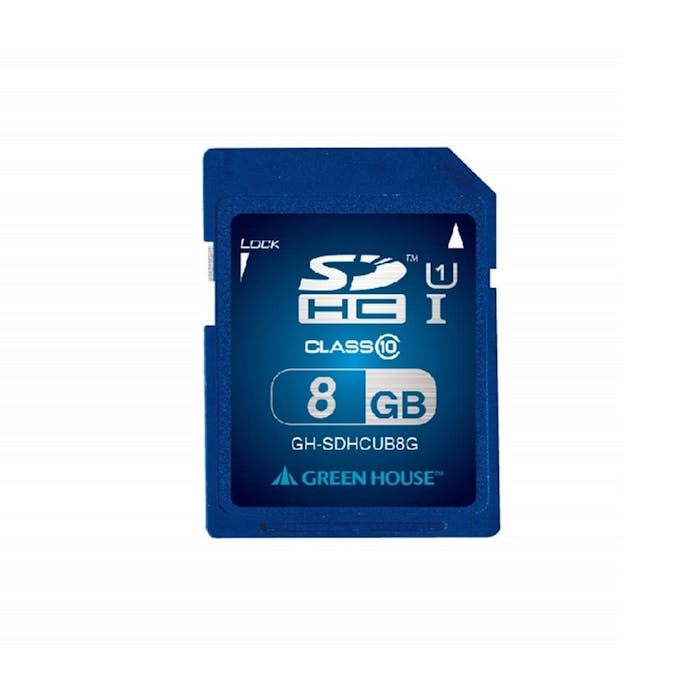 グリーンハウス SDHCカード GH-SDHCUBシリーズ 8GB