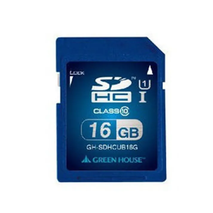 SDHCカード GH-SDHCUBシリーズ 16GB