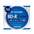 グリーンハウス 1回録画用 BD-R ケース10枚 BDR25C10C