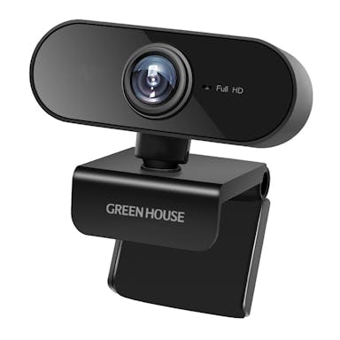 グリーンハウス ウェブカメラ フルHD対応