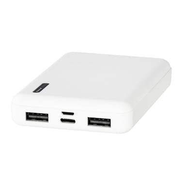 グリーンハウス モバイルバッテリー 5000mA シロ GH-BTN50-WH