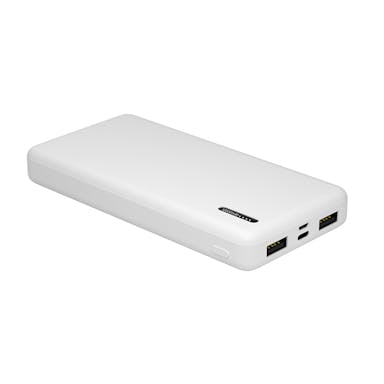 グリーンハウス モバイルバッテリー 10000mA ホワイト GH-BTT100-WH