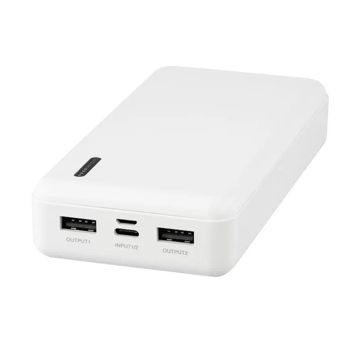 モバイルバッテリー 20000mA ホワイト GH-BTR200-WH(販売終了)