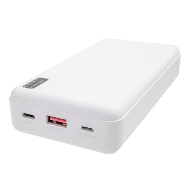 グリーンハウス モバイルバッテリー 20000mA ホワイト GH-BTPC200-WH(販売終了)