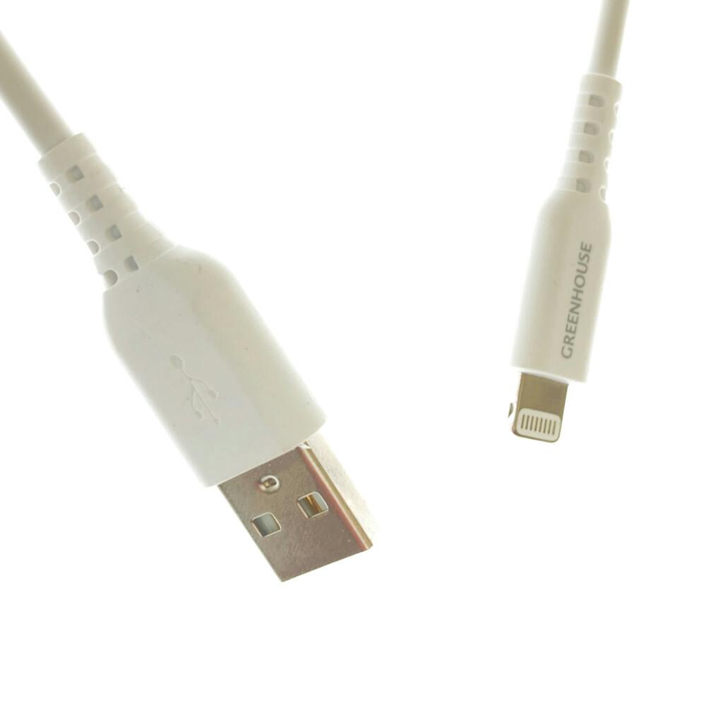 A-ライトニングケーブル 強靭 1m GH-ALTSSA100-WH | 携帯