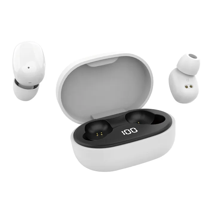 完全ワイヤレスイヤホン SBC シロ GH-TWST-WH