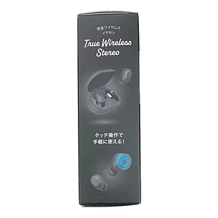 完全ワイヤレスイヤホン SBC ブラック GH-TWSY-BK