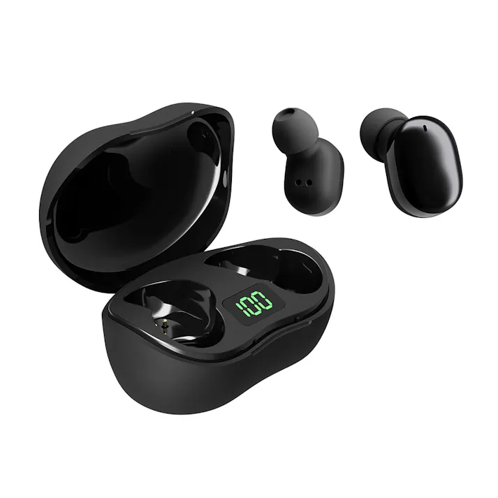 完全ワイヤレスイヤホン GH-TWSUAシリーズ ブラック GH-TWSUA-BK