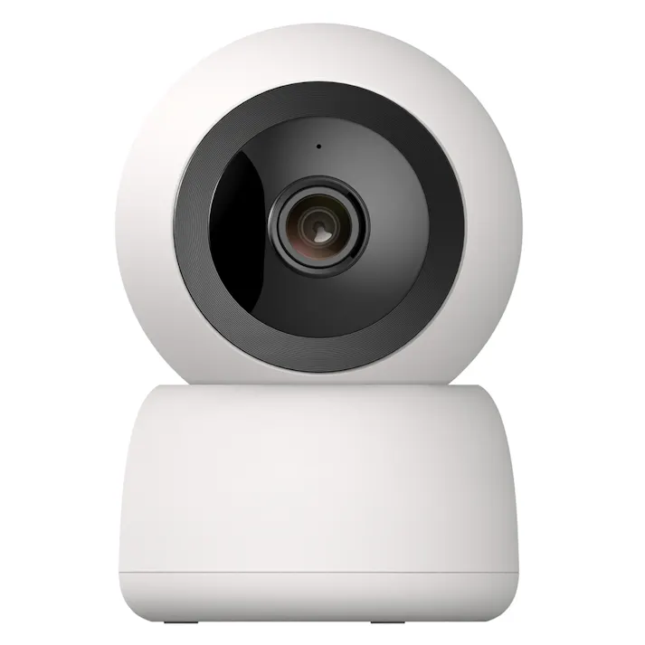 みまもりスマートカメラ GH-SMCA-WH 防犯カメラ こどもの見守り ペットの見守り 自動追尾機能 動体検知機能 デイナイトモード搭載