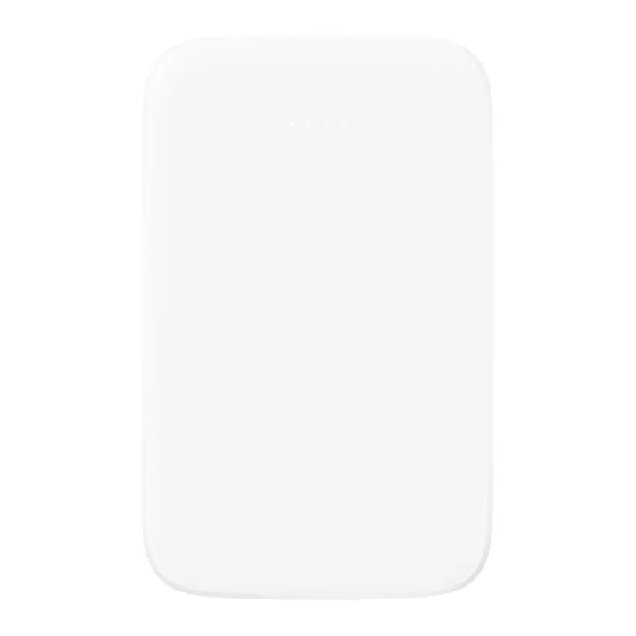 モバイルバッテリー 5000mAH ホワイト