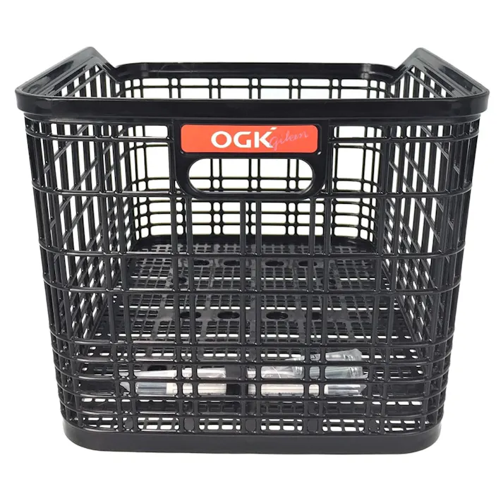 大容量うしろ用バスケット ブラック RB-052