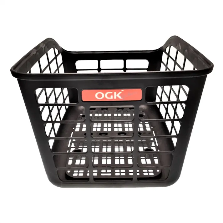 軽量うしろバスケット ブラック RB-018