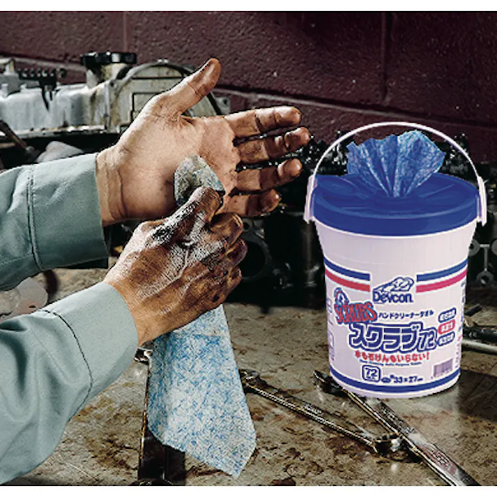 【CAINZ-DASH】ITWパフォーマンスポリマーズ&フルイズジャパン スクラブ72 ハンドクリーナータオル(72枚入り) DK422072【別送品】
