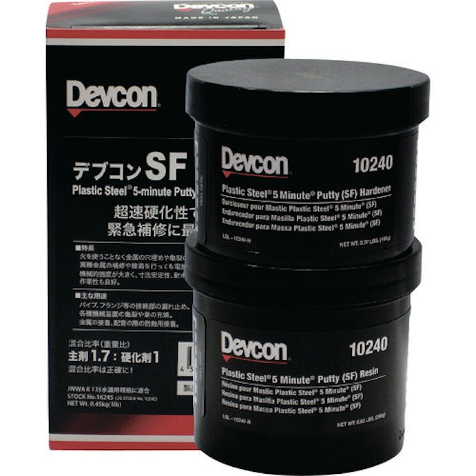 【CAINZ-DASH】ＩＴＷパフォーマンスポリマーズ＆フルイズジャパン ＳＦ　１ｌｂ（４５０ｇ）鉄粉超速硬性 DV10240【別送品】