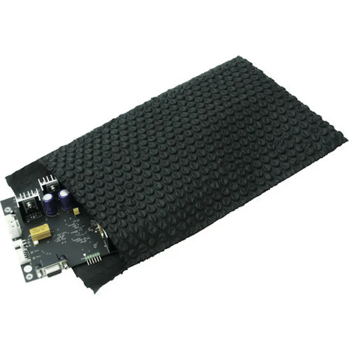 【CAINZ-DASH】川上産業 導電バッグ 180×320×10mm 100枚入 10601【別送品】