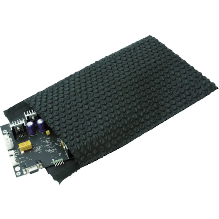 【CAINZ-DASH】川上産業 導電バッグ 180×320×10mm 100枚入 10601【別送品】