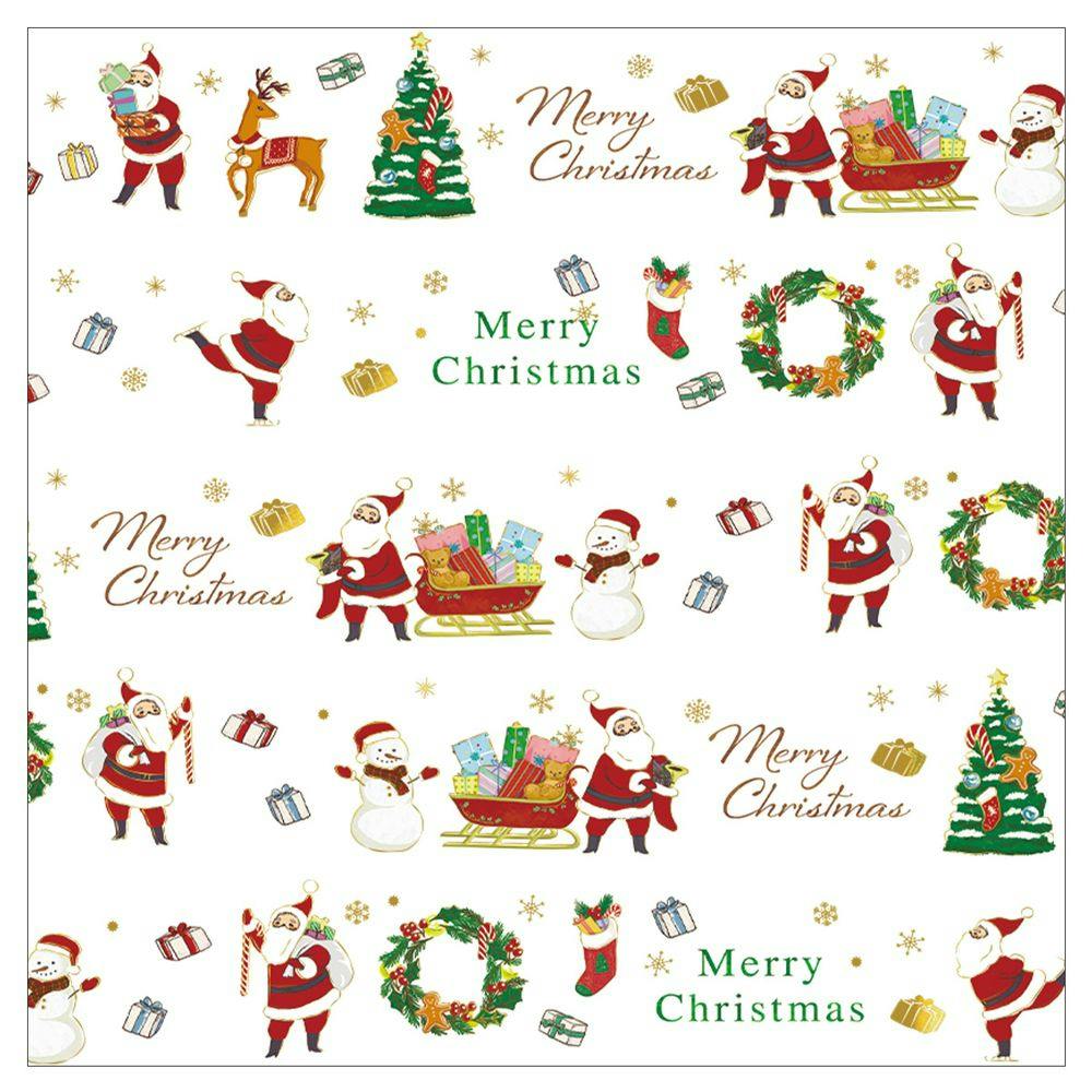 クリスマス 巾着 クリスマス】ヘッズ クリスマスサンタ巾着バッグーSXMS-KBS1袋