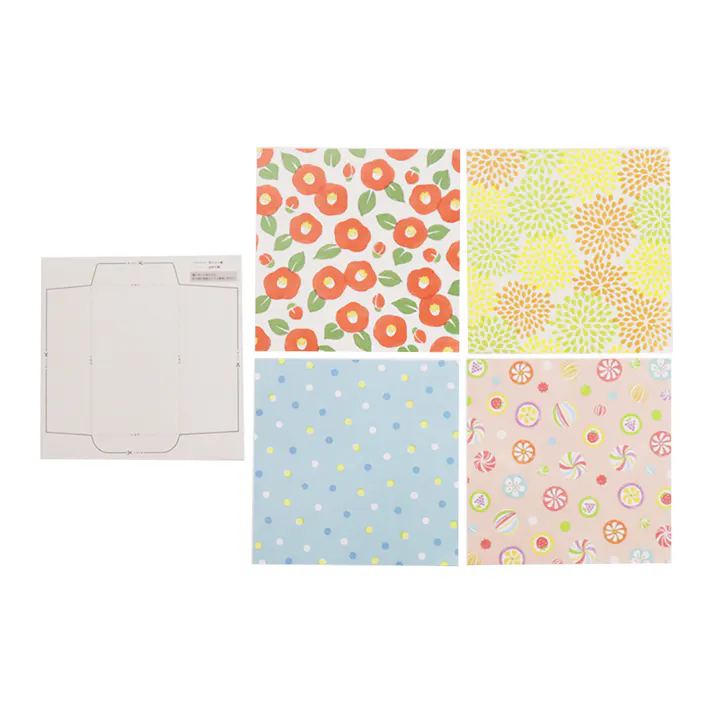 デザインペーパー 和柄 遊び紙 わこころ 32枚入