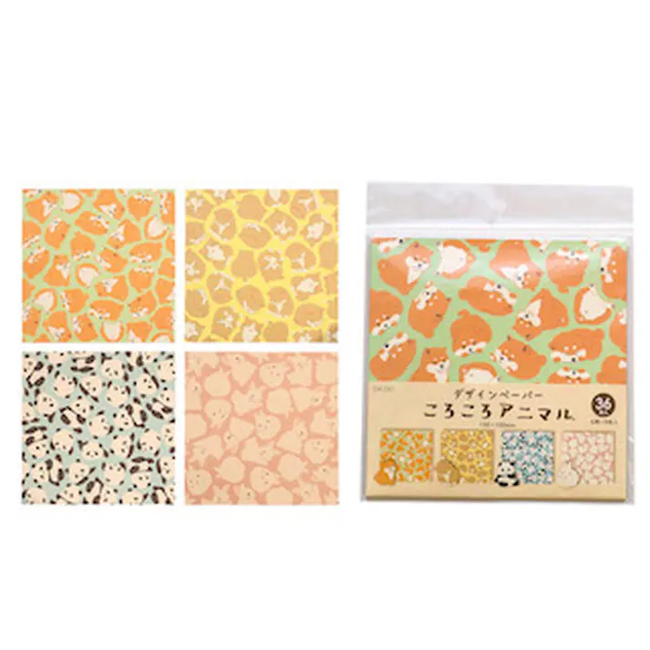 デザインペーパー コロコロアニマル 36枚入