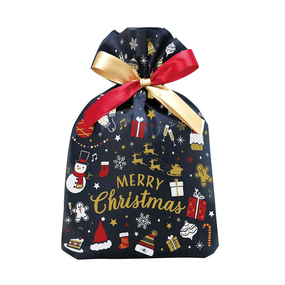 包む 巾着 パーティークリスマス 300(販売終了) | 文房具・事務