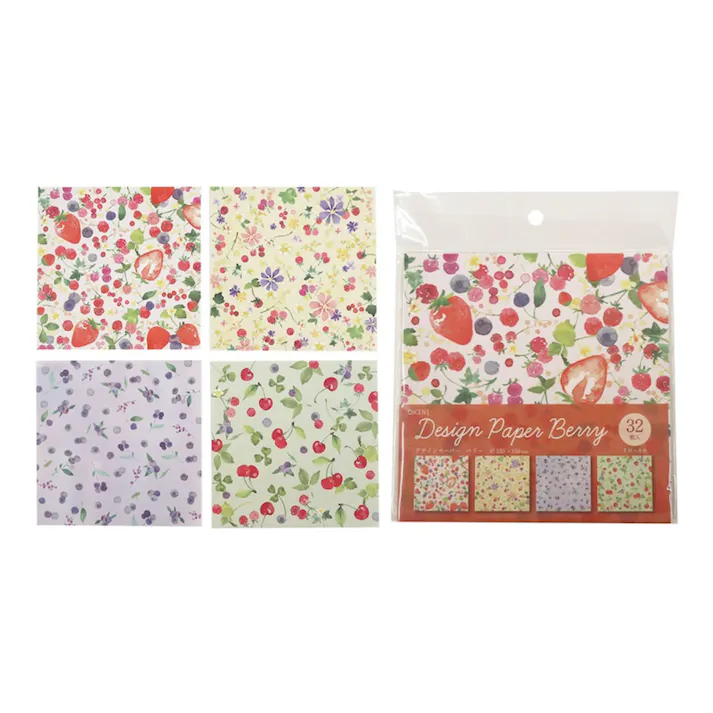 デザインペーパー ベリー 32枚入