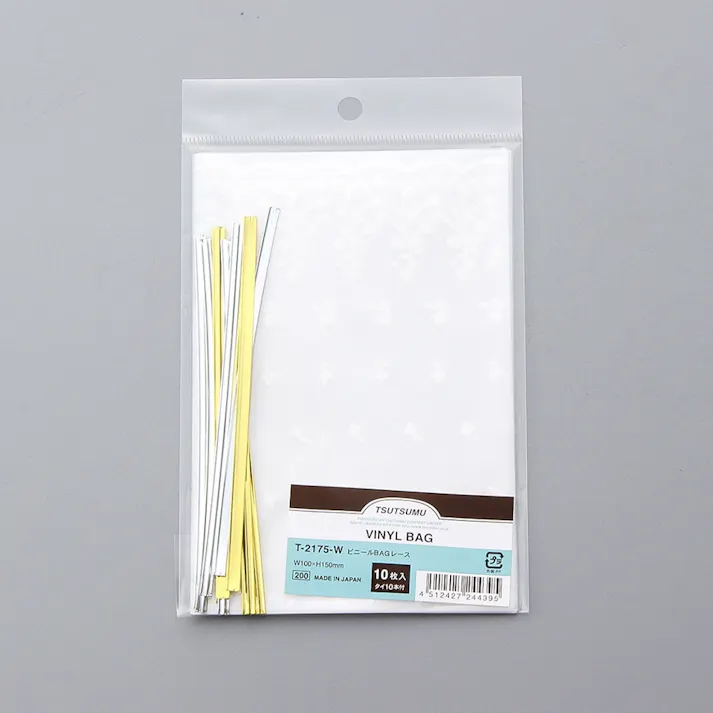 ビニールBAG レース Sサイズ 10枚入