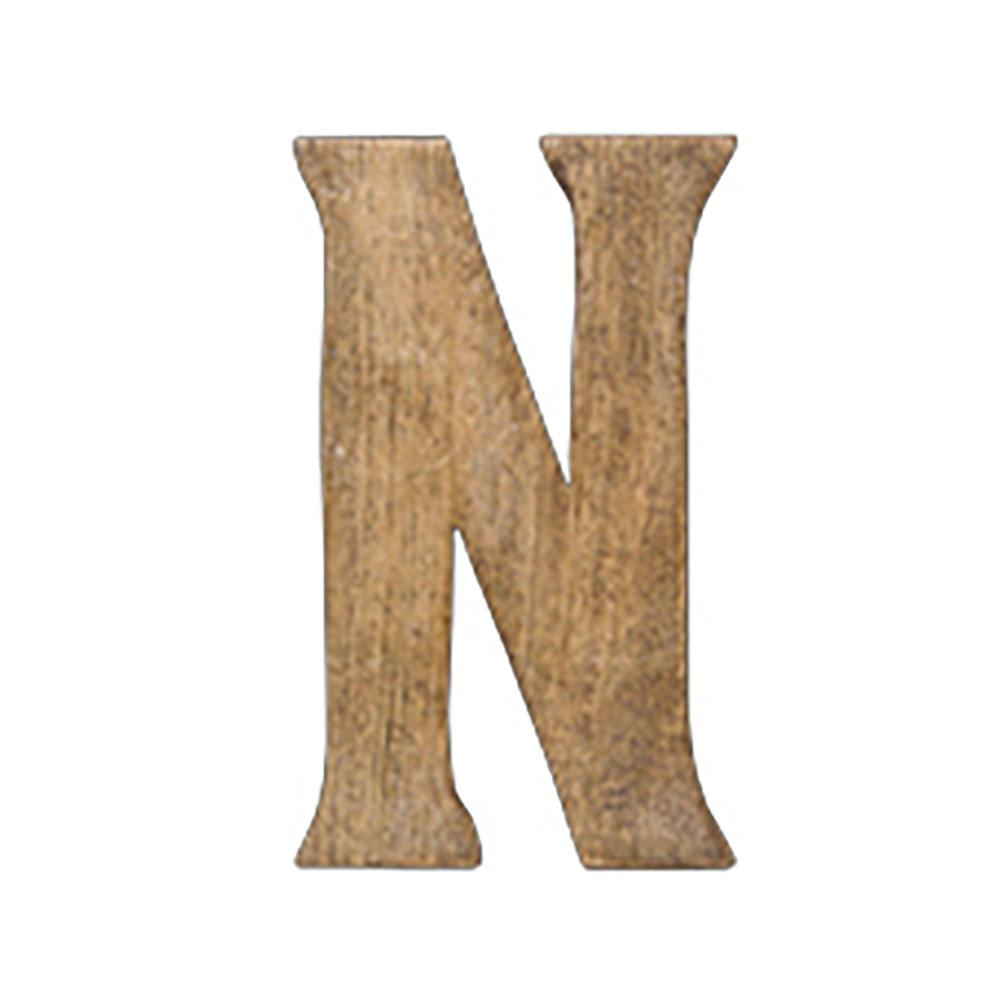 ポッシュリビング ウッデンアルファベット N 41064