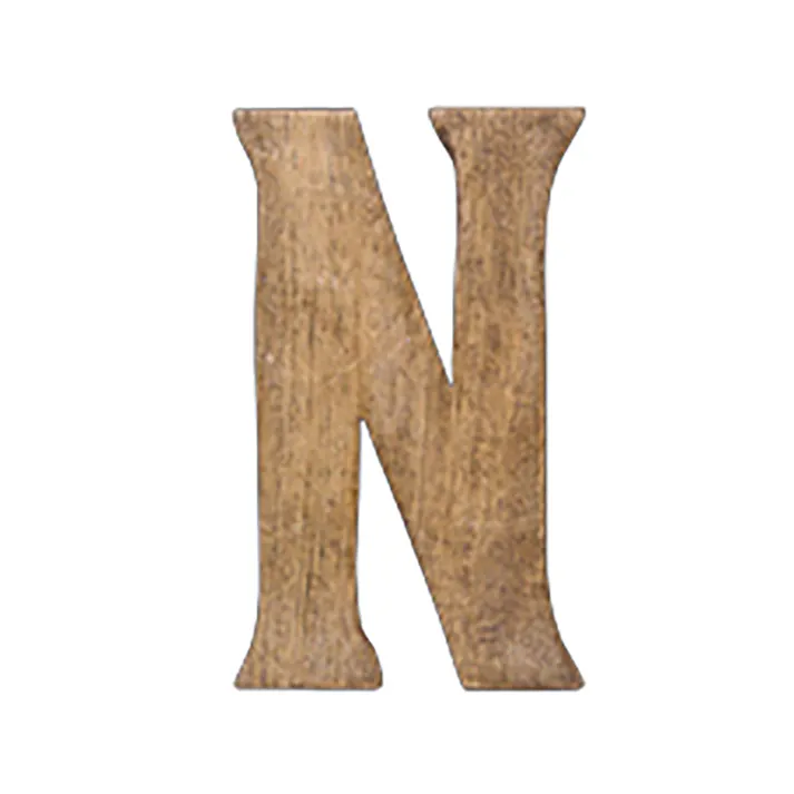 ポッシュリビング ウッデンアルファベット N 41064