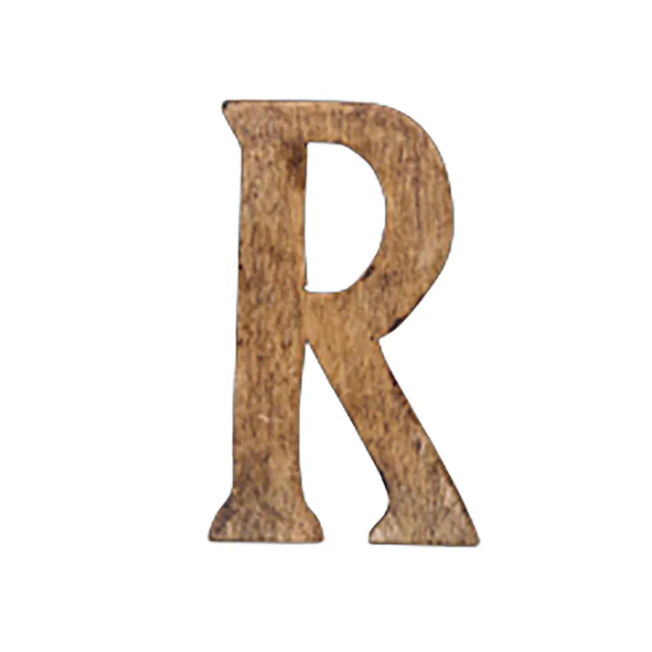 ポッシュリビング ウッデンアルファベット R 41068