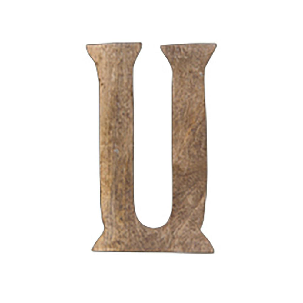 ポッシュリビング ウッデンアルファベット U 41071