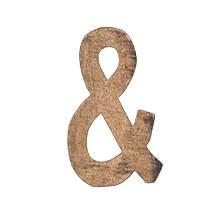 ポッシュリビング ウッデンアルファベット & 41077