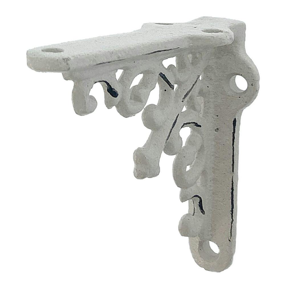 新品◾️アイアン ブラケット アイアンブラケット ミニ ホワイト 62343 | ねじ・くぎ・針金・建築