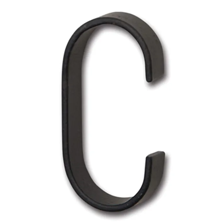 Cフック L ブラック 63177