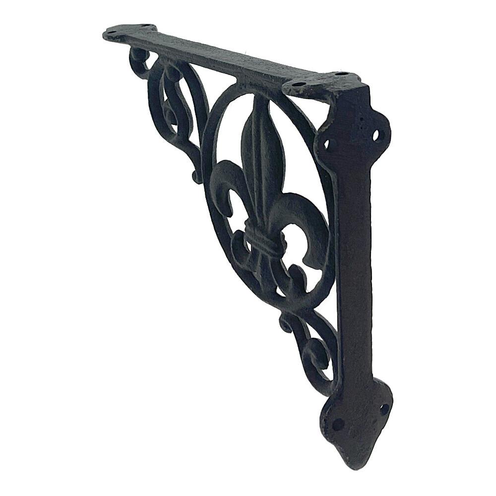 アイアンブラケット リーフ ブラウン 63807 | ねじ・くぎ・針金・建築