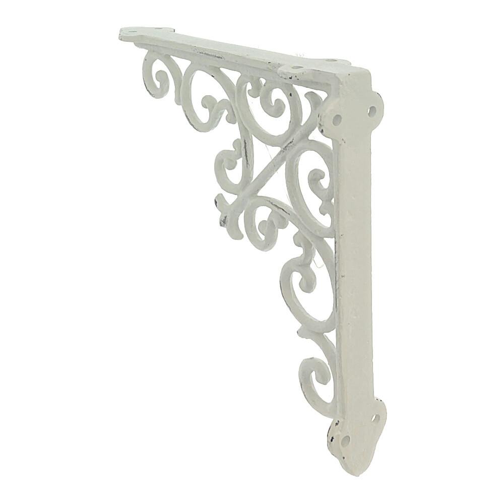 アイアンブラケット ホワイト 63810 | ねじ・くぎ・針金・建築金物