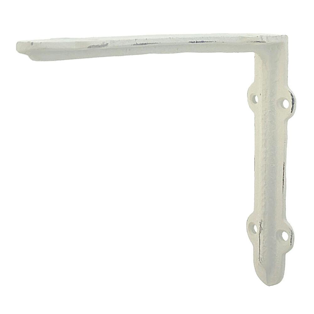 新品◾️アイアン ブラケット アイアンブラケット L ホワイト 63816 | ねじ・くぎ・針金・建築金物
