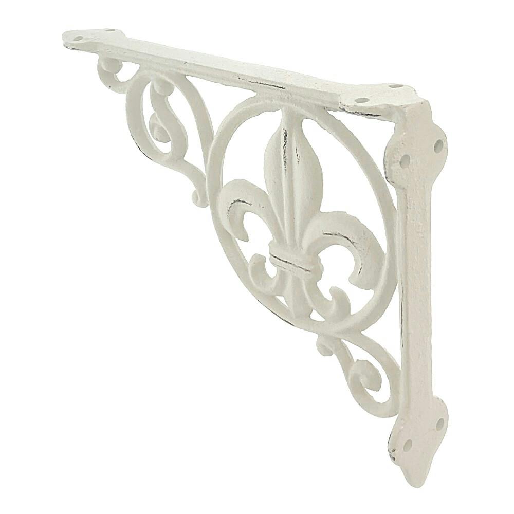 アイアンブラケット リーフ ホワイト 63818 | ねじ・くぎ・針金・建築