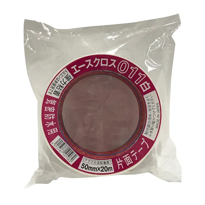 光洋化学 エースクロス 011 片面 白 50mm×20m