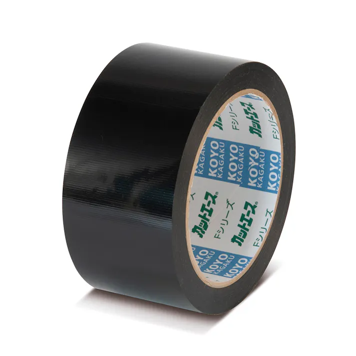 光洋化学 カットエース FK 中粘着 黒 幅50mm×長さ25m