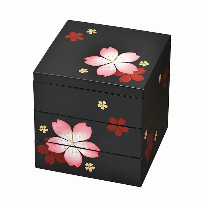 三段重 桜