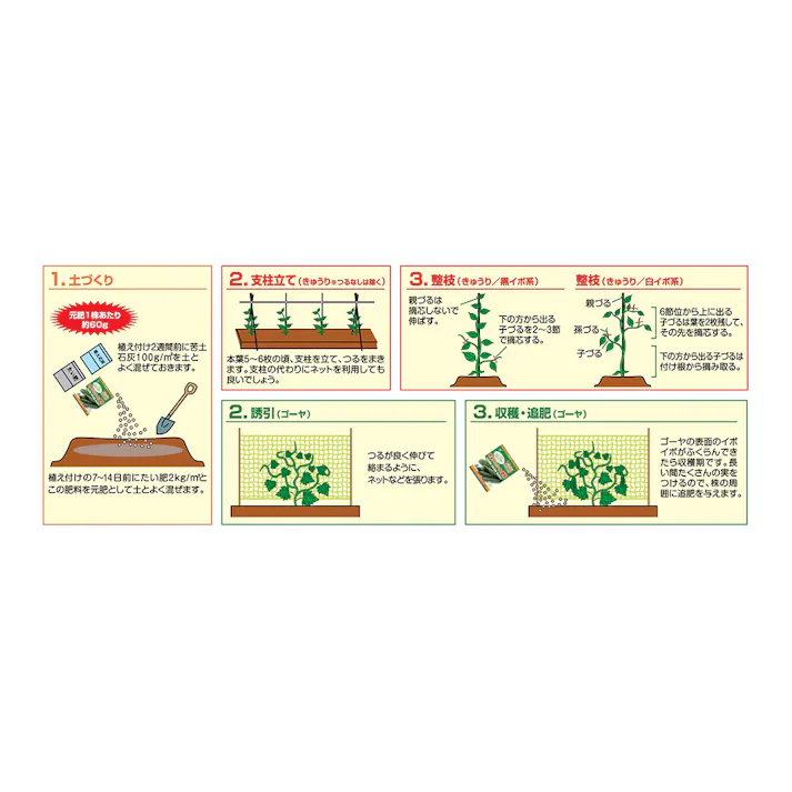 きゅうり・ゴーヤの肥料 550g