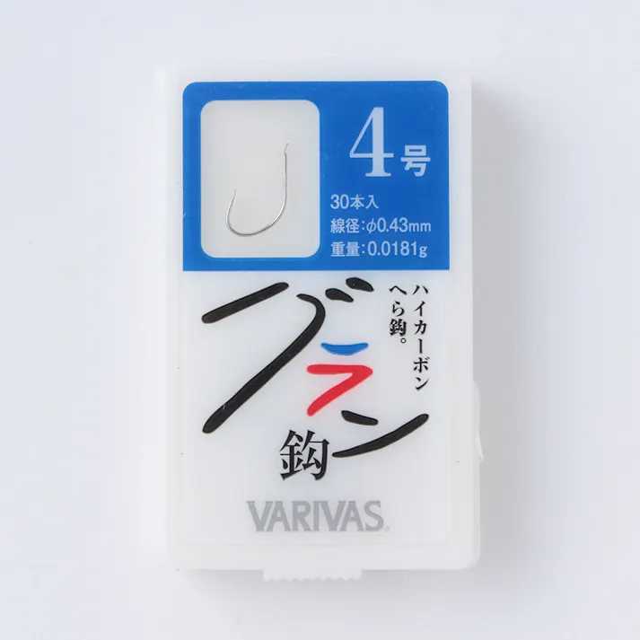 VARIVAS バリバス グラン鈎 シルバー 4号(販売終了)