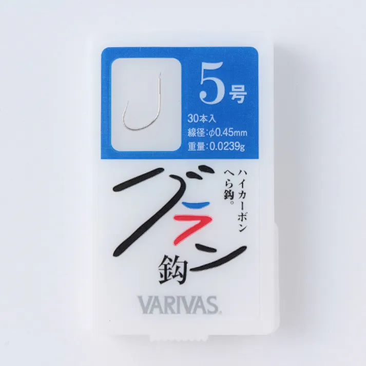 VARIVAS バリバス グラン鈎 シルバー 5号