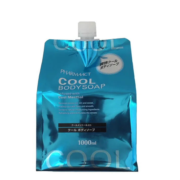 熊野油脂 ファーマアクト クールボディソープ 詰替 1000ml(販売終了)