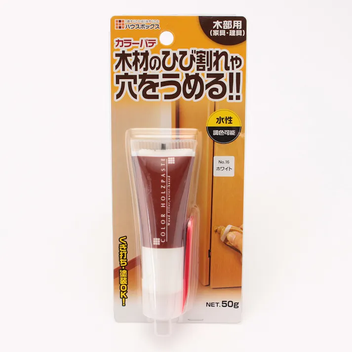 ハウスボックス カラーパテ No.16 ホワイト 50g