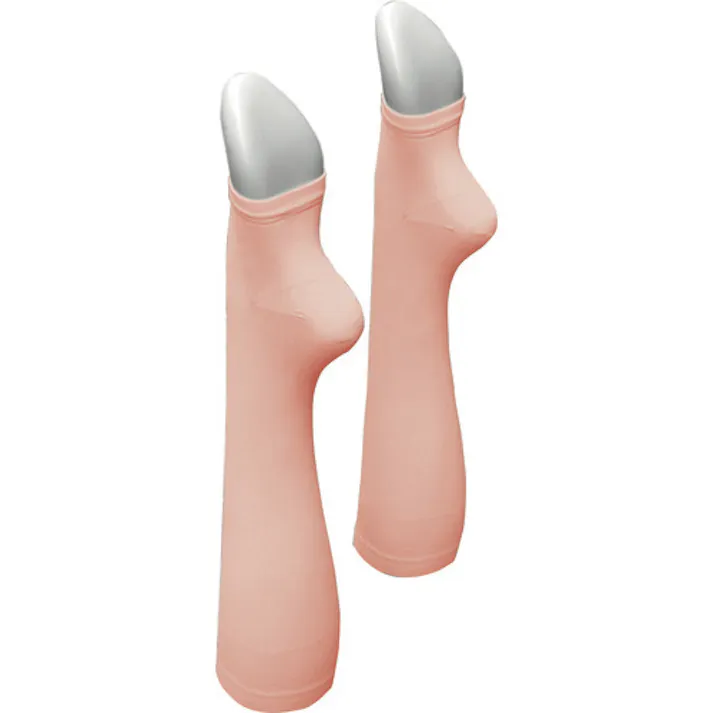 【CAINZ-DASH】メテックス 【売切商品】リラルーチェ ひざ下ソックス オープントゥ ピンクM RLIIDRLO2M【別送品】