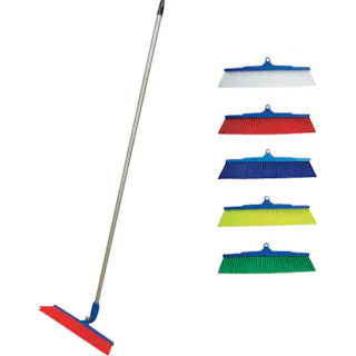 【CAINZ-DASH】バーテック バーキュートプラス 衛生管理用ほうき クネットタイプ ソフト緑5 BCP30K-BH60SG 5P※ 63100405【別送品】